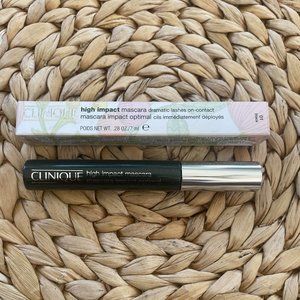 Clinique High Impact Mascara Dramatic Lashes On-Contact  01 Black, 0.28 oz/7 ml